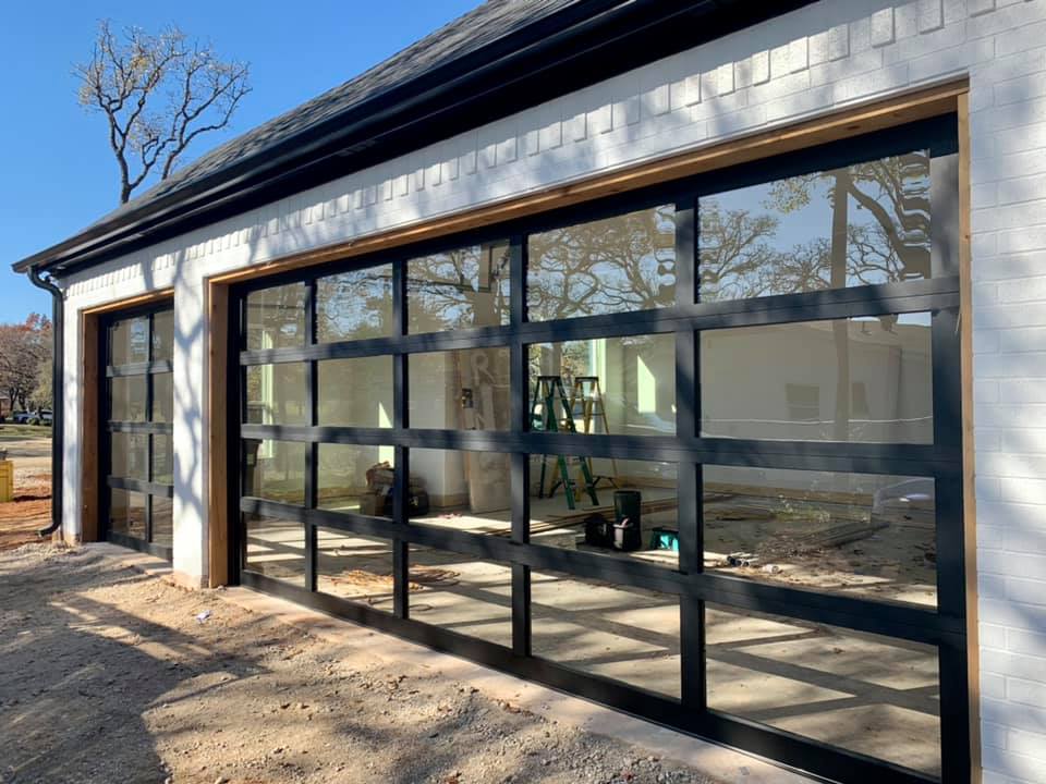 clopay avante glass garage door model
