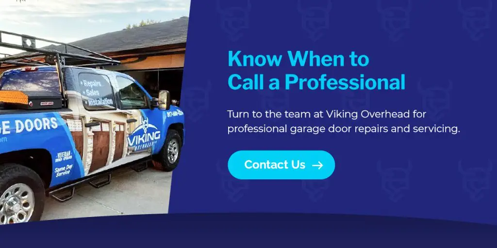 Know When to Call a Professional